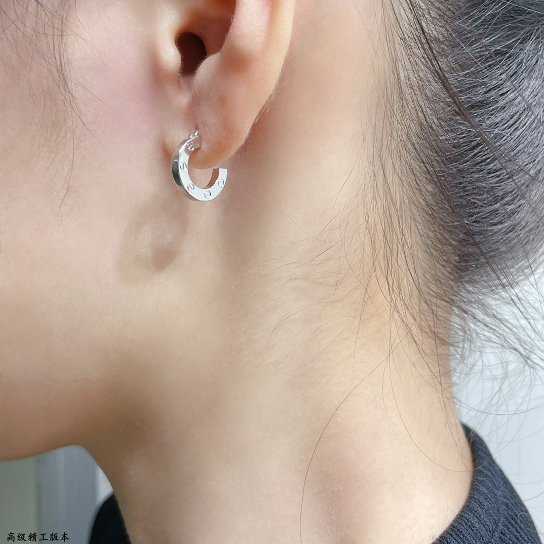 CARTIER LOVE MINI EARRINGS